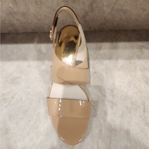 Michael Kors Beige Patent Heels